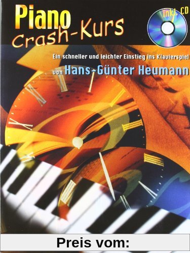 Piano Crash-Kurs, m. Audio-CDs, Ein schneller und leichter Einstieg ins Klavierspiel, m. Audio-CD